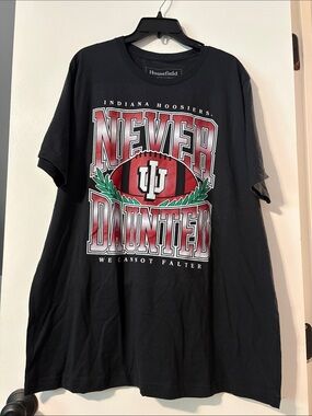 Indiana Hoosiers "Never Daunted" football tee